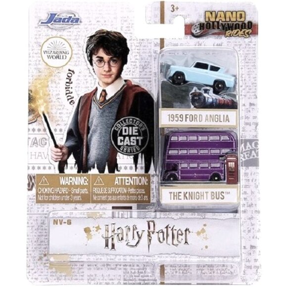 NEW! Jada Nano Hollywood Rides - Harry Potter – 1.65" Die-Cast Metal Collectible - Picture 1 of 4